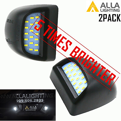 #ad Alla Lighting CANBUS Bright White LED License Plate Light Assembly Replacement $19.98