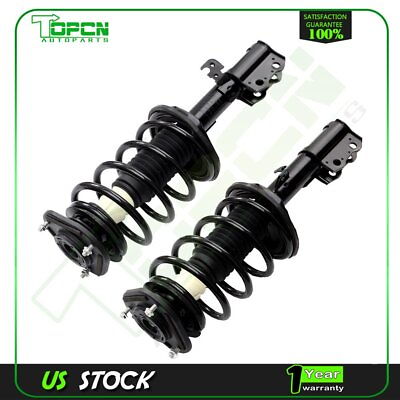 #ad For 03 08 Toyota Corolla Quick Front Complete Struts amp; Spring w Mounts Assembly $117.06