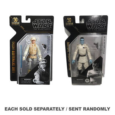 #ad Officially Licensed Star Wars Series 3 Black Series 6 inches Action Figures $22.99