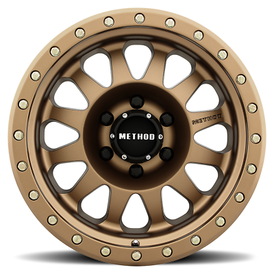 #ad Set of 4 Method Race 17x8.5 Wheels Matte Bronze for 2005 to 2024 Ford F150 4x4 $1099.99
