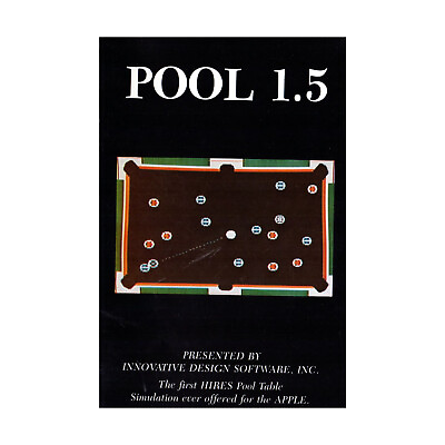 #ad IDS PC Game Pool 1.5 VG $28.00