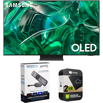 #ad Samsung S95C 77quot; HDR Quantum Dot OLED TV 2023 w Redeemable DIRECTV Gemini Air $3797.99
