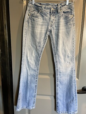 #ad MISS ME boot cut jeans womens JP5452BV Very Nice. Size 27 $30.00