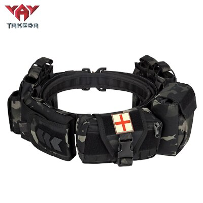 #ad Yakeda Army Police Hunting Tactical Security Guard Modular Enforcement Duty Belt $69.35