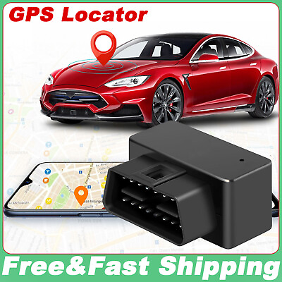 #ad OBD2 GPS Tracker Real Time Vehicle Tracking Devices GSM GPRS Car Auto Locator $17.69