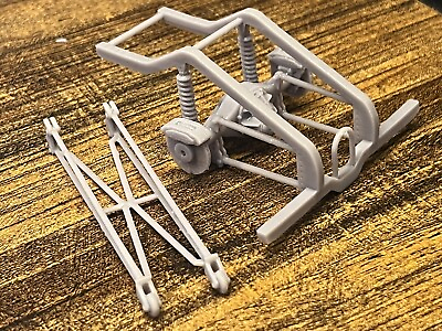 #ad 1 25 1 24 Ford narrowed 9 inch with wheelie bars 3D printed $20.00