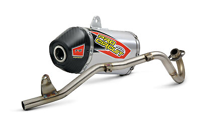 #ad Pro Circuit T 6 Full Exhaust Pipe Stainless Carbon Honda CRF110F 19 24 0111911G $428.67