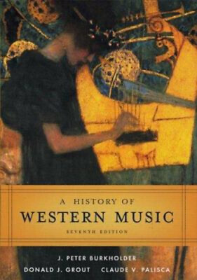 #ad A History of Western Music Hardcover $7.78