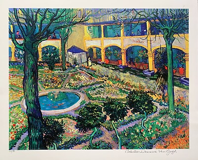 #ad Vincent Van Gogh HOSPITAL AT ARLES Estate Signed Limited Edition Giclee 17quot;x 21quot; $99.99