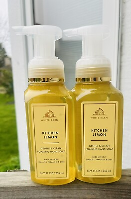 #ad Bath amp; Body Works Kitchen Lemon: Gentle And Clean Foaming Hand Soap Pack Of 2 $19.50
