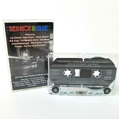 Red Hot amp; Blue Rhythm amp; Blues Original Artists Cassette 1990 Curb $10.95