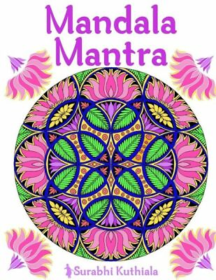 #ad Mandala Mantra: 30 Handmade Meditation Mandalas With Mantras In Sanskrit An... $12.12