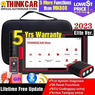 #ad THINKCAR Thinkscan Max OBD2 Diagnostic Scanner Tool Full System TPMS As MK808 $300.00