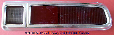 #ad 1970 1976 Ford Pinto Tail Light Assembly R H Passenger Side P N#x27;s TSIAR 70FN $39.25