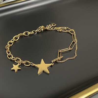 #ad Double Star Adjustable Bracelet $12.95