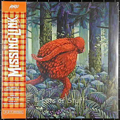 #ad Missing Link Soundtrack Carter Burwell 2 180 Gram Vinyl LP New amp; Sealed Mondo $39.50