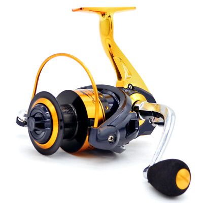 #ad CAMEKOON Bass Spinning Reel Lightweight Powerful Aluminum Body Saltwater Fishing $27.78