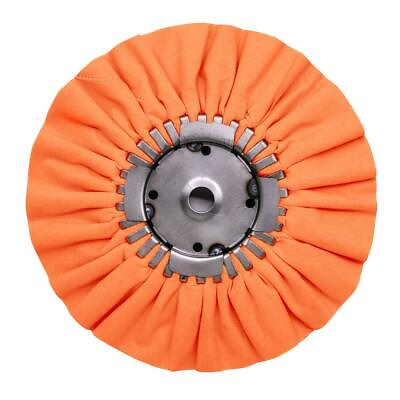 #ad renegade buffing wheel polishing orange 9quot; car truck semi aluminium cut new $22.99