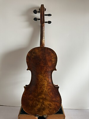 #ad Master 4 4 violin solid bird eye maple back old spruce top K3355 $245.00