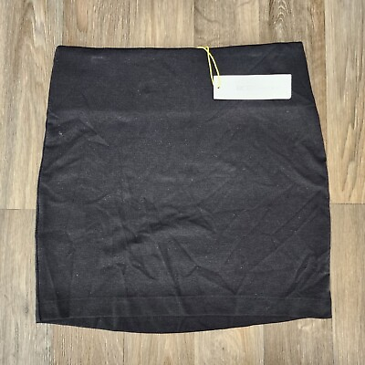 BCBGeneration Women#x27;s Size Medium Black Stretch Pull On Mini Skirt $14.99