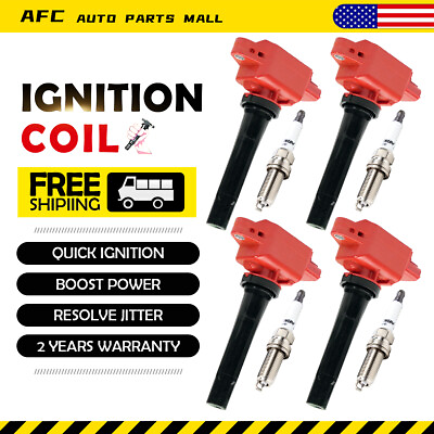 #ad 4 Ignition Coilplug For Mazda CX 9 CX 5 6 3 L4 2.5L CX 3 MX 5 Miata 2.0L UF656 $73.42