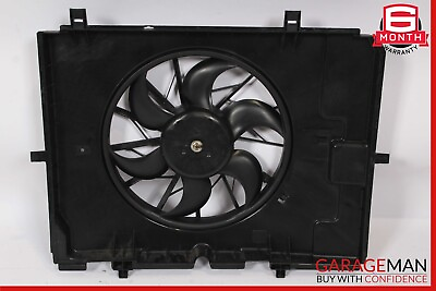 #ad 98 02 Mercedes W210 E320 Engine Motor Cooling Fan Shroud Cover Assembly OEM $104.40