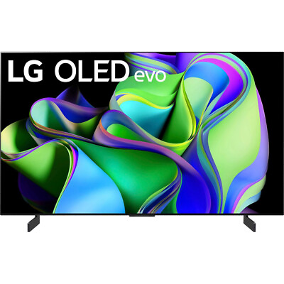 #ad LG OLED evo C3 42 Inch HDR 4K Smart OLED TV 2023 Open Box $808.00