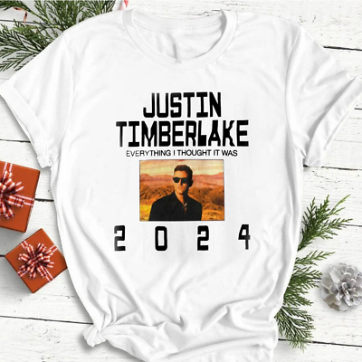 #ad Justin Timberlake Everything I Thought It Was 2024 T shirt C109 $19.99