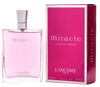 #ad Miracle Perfume by Lancome 3.4 oz L#x27;eau de Parfum Spray for Women NEW amp; SEALED $31.99