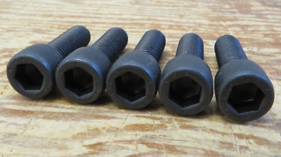 #ad 5 YFS M12x1.75mm 50mm 12.9 Grade Socket cap screw Hex Head Bolts Black Oxide $19.95