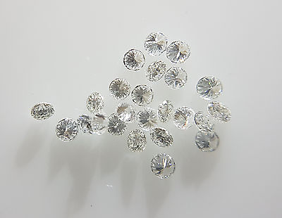 #ad #ad Natural Diamonds Loose Brilliant Cut Round White 15pc 1.7mm VS Clarity F Color $229.49