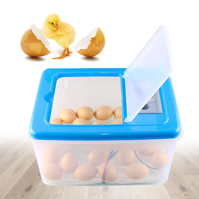 #ad 65 Egg Incubator Hatcher Digital Poultry Bird Chicken Incubator for Hatching Egg $35.72