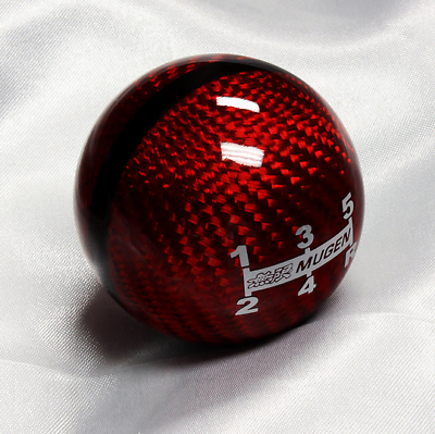 #ad For JDM MUGEN 5 Speed Shift Knob Red Carbon HONDA RSX CIVIC Type R S2000 NEW $66.99
