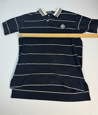 Vintage small made in USA Polo Ralph Lauren Blue and white $50.00