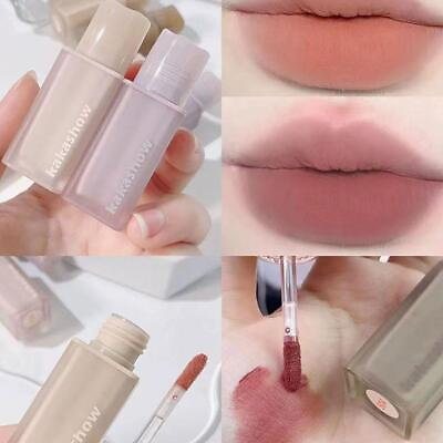 #ad Matte Lip Glaze Nude Lipstick Matte Velvet Durable Gloss Velvet Liqui Sell $2.48