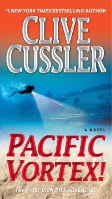 #ad Clive Cussler Pacific Vortex Paperback Dirk Pitt Adventure $11.41