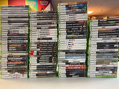🎮 XBOX 360 Game Box With Cases Lot Assortment $4.00 $25.00 🎮 #ad $12.00