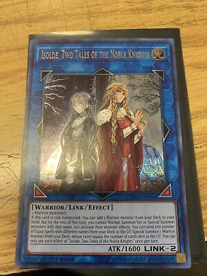 Isolde Two Tales of the Noble Knights EXFO EN094 1st Edition Ultra NM Yugioh C $5.40