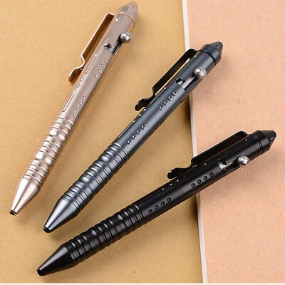 #ad Aluminium AlloyTungsten Steel Strategy Pen Bolt Pen Portable Pen EDC Multi Tool $14.67