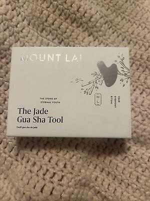 Mount Lai The Jade Gua Sha Facial Lifting Tool to Relieve Muscle Tension NEW $13.50