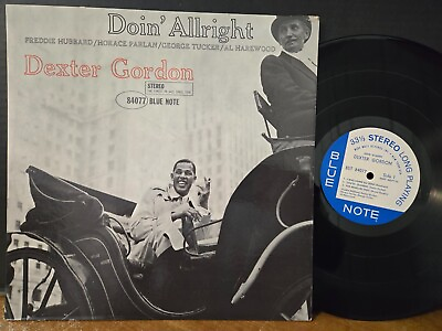 Dexter Gordon Doin Allright 1961 Blue Note RVG Ear Freddie Hubbard Horace Parlan $439.99