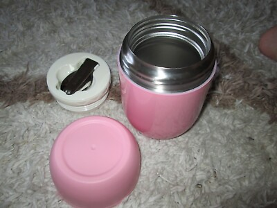 WAYEEE Vacuum Insulated Stainless Food Thermos Kids Lunch Jar Adult Soup Pink #ad $24.29
