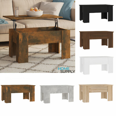 Modern Wooden Rectangular Living Room Coffee Cocktail Table With Lift Top Wood #ad $145.99