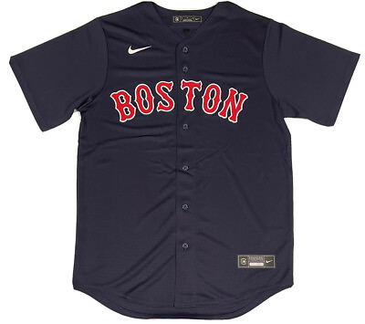 #ad Boston Red Sox Nike Navy Alternate Replica Blank Jersey; Men’s M New No Tag $59.99