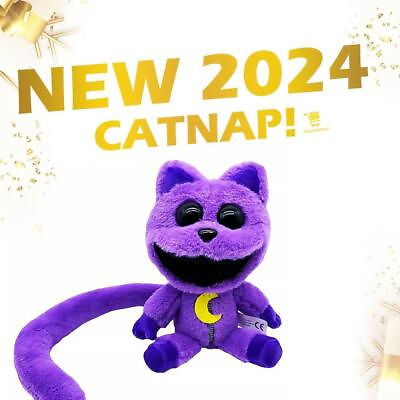 #ad New 2024 Smiling Critters Catnap Figure Plush Doll Hoppy Hopscotch Gift Toy $18.99