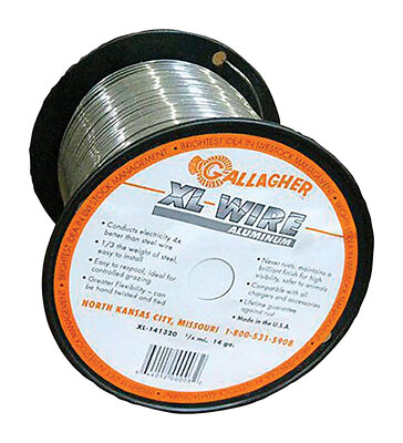 #ad Gallagher AXL141320 Aluminum Silver Direct Current Electric Fence Wire 6.5 H in. $69.99