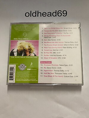 80s New Wave Party Mix CD cutout Soft Cell ABC Duran Simple Minds Sealed NEW $14.95