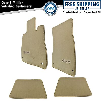 #ad OEM PT2065006000 Cashmere Tan Carpeted Floor mat Kit Set of 4 for LS430 New $172.76
