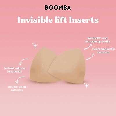 #ad Boomba Boomba Invisible Lift Inserts for Women $41.00