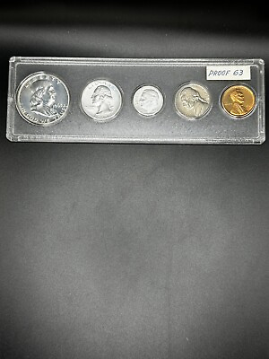 #ad 1963 Proof Coin Set $39.99
